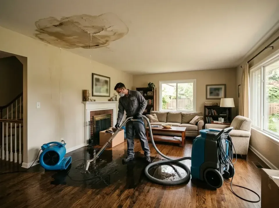 attic-pipe-burst-ceiling-drip-008 — frequently asked questions, Water Damage Restoration & Carpet Care in Biscoe, NC
